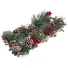 ATMOSPHERA Centre De Table Photophore "soir De Noël" 39cm Vert