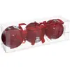 Atmosphera Déco de Sapin Kit 3 Boules de Noël  "Mon Premier Noël" D 7.5 cm