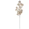 ATMOSPHERA Branche Déco de Noël "Bille" 75cm Or & Blanc
