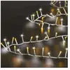 Guirlande Lumineuse Extérieur 25 m 1000 LED Blanc froid & chaud 8 jeux de lumière