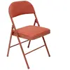 Chaise flexy plus en tissu chiné rose foncé
