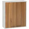 Meuble haut 2 portes côme effet travertin 5five
