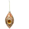FÉÉRIC LIGHTS AND CHRISTMAS Atmosphera Créateur d'intérieur - Boule de Noël Goutte Vintage 8cm Or