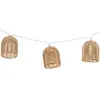 Atmosphera Créateur D'intérieur - Guirlande led outdoor Aia beige L335cm
