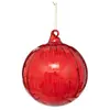 Boule de Noël Soir de Noël rouge en verre D14cm - Feeric lights & christmas