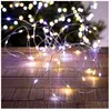 Guirlande lumineuse extérieur solaire 30m 300L blanc froid chaud - Fee...