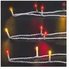 Guirlande lumineuse extérieur 100 led blanc chaud/rouge 10m Feeric lig...