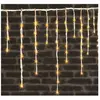 Feeric lights & Christmas Rideau lumineux L 8 m 480 LED Blanc chaud 80 Tombées effet neige 4 vitesses