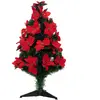 FÉÉRIC LIGHTS AND CHRISTMAS Sapin de Noël artificiel lumineux avec Fleurs de Poinsettias H 90 cm