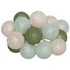 ATMOSPHERA Créateur d'intérieur - Guirlande Led 16 Boules Army 255cm Multicolore