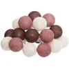 ATMOSPHERA Créateur d'intérieur - Guirlande Led 16 Boules Dune 255cm Multicolore