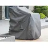 HESPERIDE Housse de protection pour pile de chaises Hambo Hespéride - Gris