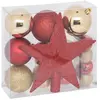FÉÉRIC LIGHTS AND CHRISTMAS Créateur d'intérieur - Kit 18 Pièces Déco Noël 21cm Rouge & Or