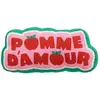 Coussin Chacha Pomme D'amour 20x44cm Vert Et Rose - Atmosphera