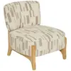Fauteuil chen calix blc nat