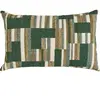 3S. x Home Coussin Calix 50x30cm - vert Kaki