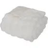 Plaid fausse fourrure 3d zephy blanc 230x180cm