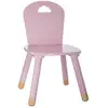 Chaise enfant rose collection douceur Atmosphera - Rose