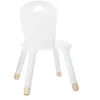 ATMOSPHERA CREATEUR D'INTERIEUR Chaise enfant DOUCEUR - Blanc - Bois massif - Salle à manger