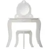 Atmosphera - Coiffeuse et Tabouret multicolore - 70.5x50.5x91 cm T.U