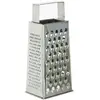 Secret de Gourmet - Râpe inox 4 faces Black Menu - H. 24 cm - Black Menu