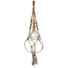 ATMOSPHERA Créateur d'intérieur - Cache-Pot en Verre Raffia 16cm Transparent