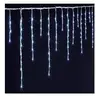 ATMOSPHERA Rideau lumineux L 2 m 120 LED Blanc froid 20 Tombées effet neige 4 vitesses