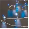 AC-DECO Guirlande programmable 100 LED 10 mètres blanc froid & bleu FV