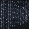 Guirlande extérieur rideaux 600 LED - Longueur 2 m - Blanc froid