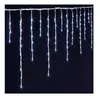 SANS Rideau lumineux L 10 m 600 LED Blanc froid 100 Tombées effet neige 4 vitesses