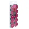 Atmosphera - Lot de 10 bougies parfumées - framboise - 140g