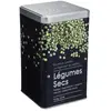 5FIVE Bac de cuisine en fer noir pour légumineuses 1,5kg 10,8x10,8x h18,4 cm
