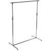 ATMOSPHERA Penderie Portant à vêtements en Inox extensible en hauteur et largeur H 173 cm