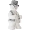 Anders Fééric Lights and Christmas - Bonhomme de Neige Déco Hors Piste 49cm Blanc