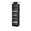 FIVE Paris Prix Range-Chemises 6 Cases "Order" 120cm Noir