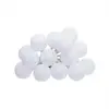 Atmosphera Guirlande décorative à piles 16 LED Boules en Coton Blanc D 3,5 x L 255 cm
