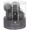 Atmosphera - Guirlande LED à pile 10 boules - noir - L165 cm