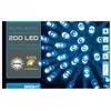 AC-DECO Guirlande lumineuse extérieur extérieur 200 LED bleu 20m - Feeric lights & christmas