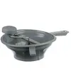 5FIVE Secret de Gourmet - Moulin à légumes D24 D, 24 x H, 9 cm Gris