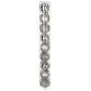 OSE - Boules de sapin de Noël or, argent, rouge ou blanc - X9 - - Argent