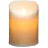 Bougie LED - ATMOSPHERA - 300g - Blanc - 3 dimensions - Utilisation intérieure