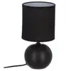 Lampe céramique Timéo noir mat H25cm Atmosphera Créateur D'intérieur
