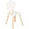 3S. x Home Chaises de table enfant Douceur blanc