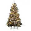 Sapin led floq snow lord 210cm