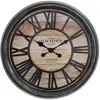 Atmosphera Créateur d'intérieur - Horloge Murale Design Relief 50cm Naturel