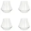AC-DÉCO Secret de Gourmet - Lot de 4 Verres à Whisky Arome 29cl Transparent
