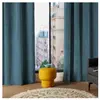 Rideau Lilou bleu 140x260cm Atmosphera Créateur D'intérieur