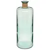 Atmosphera Créateur d'intérieur - Vase Epaule en Verre Recyclé Lila 75cm Bleu Clair