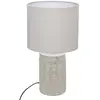 LES TENDANCES Lampe Melo céramique beige H34cm - Atmosphera créateur d'intérieur