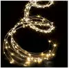 Feeric Christmas Guirlande lumineuse Extérieur Cascade 200 MicroLED Blanc chaud 8 jeux de lumière